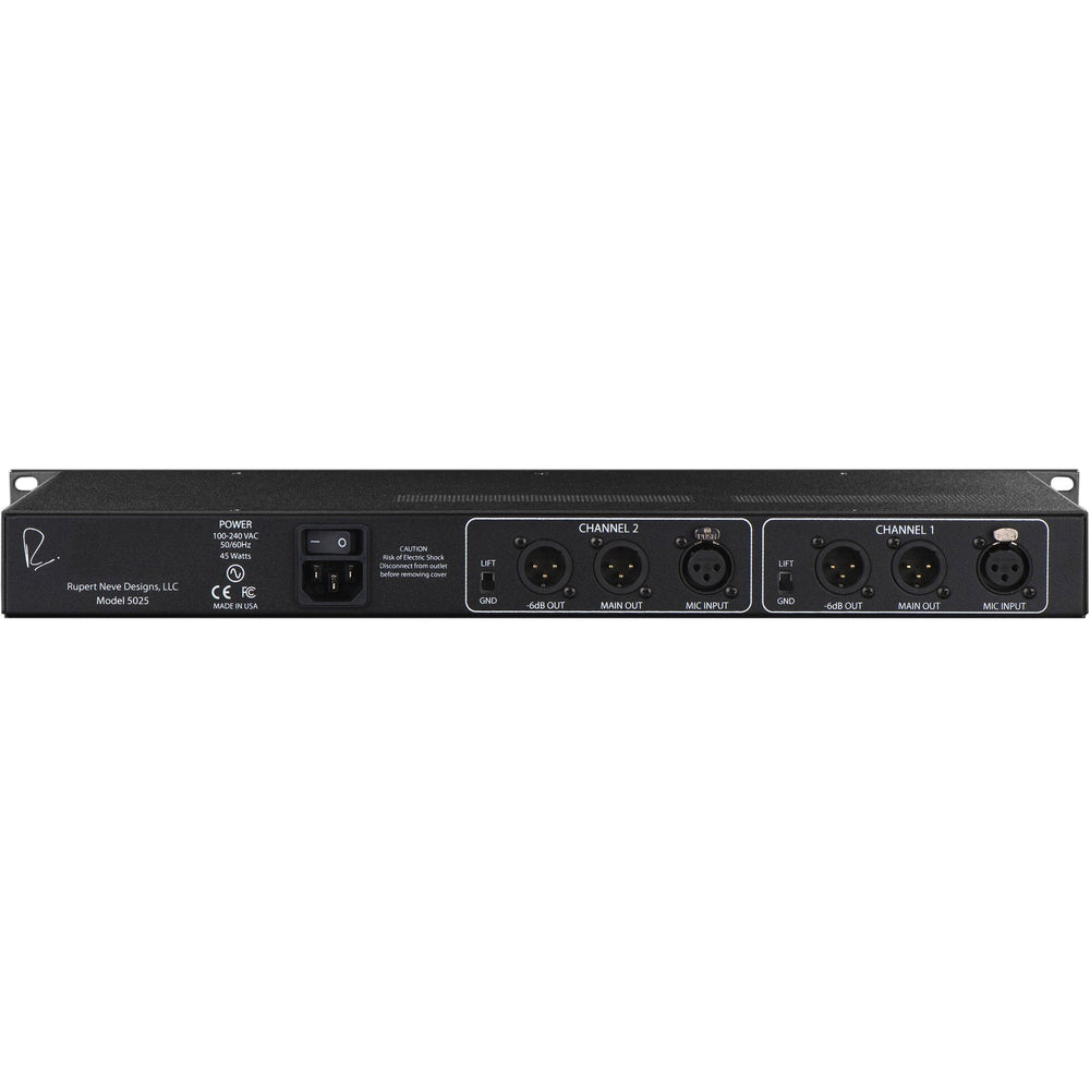 Rupert Neve 5025 Dual Shelford Mic Pre - https://www.cromaonline.cl/