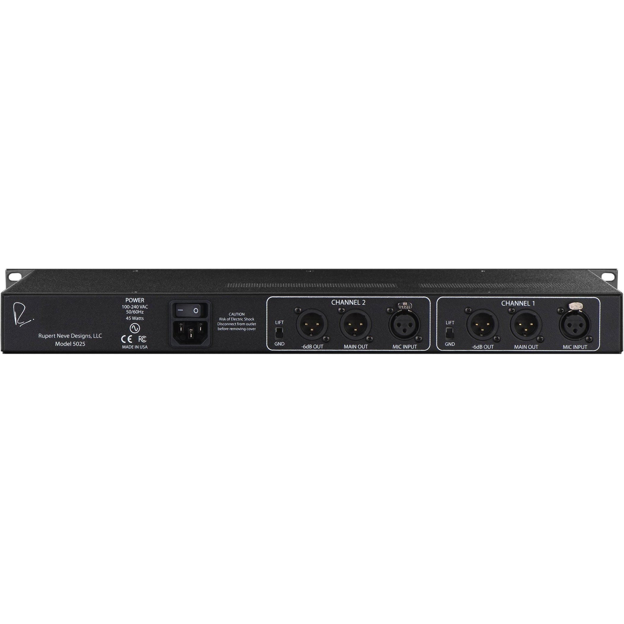 Rupert Neve 5025 Dual Shelford Mic Pre - https://www.cromaonline.cl/