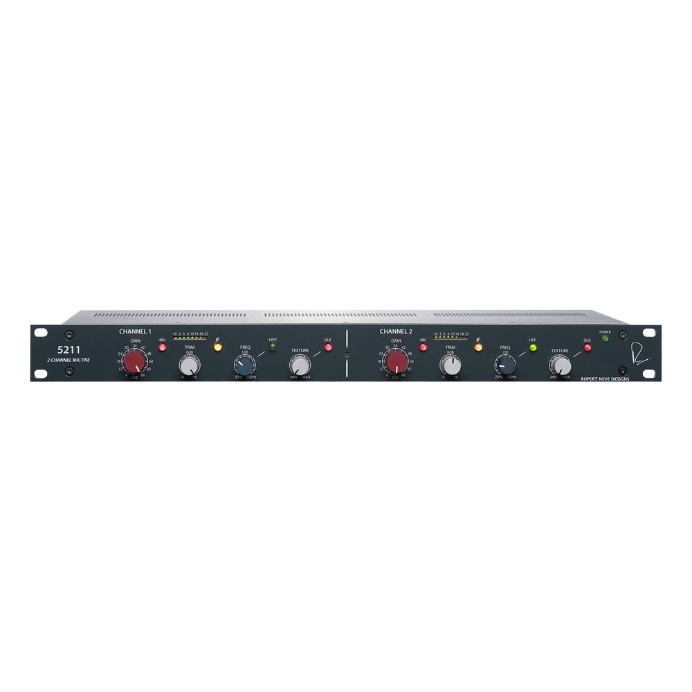 Rupert Neve 5211 - Preamplificador de micrófono de dos canales - https://www.cromaonline.cl/