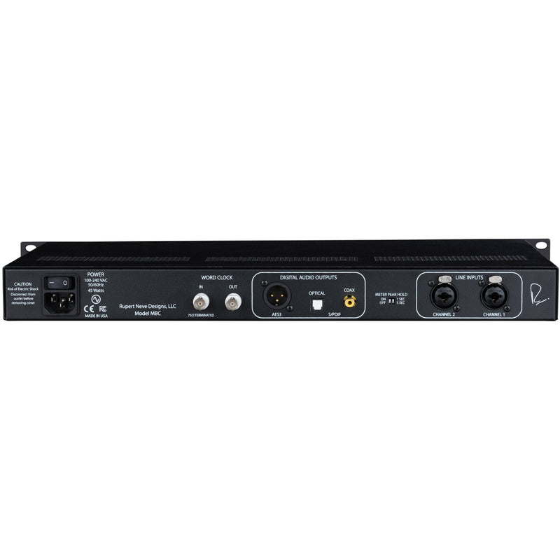 Rupert Neve Master Buss Converter - Convertidor y limitador A/D - https://www.cromaonline.cl/