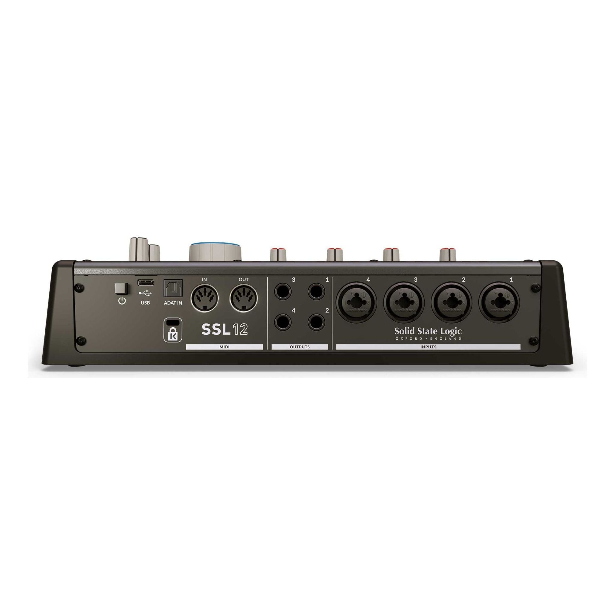 Solid State Logic SSL12 - Interfaz de audio USB-C 12/8 - https://www.cromaonline.cl/