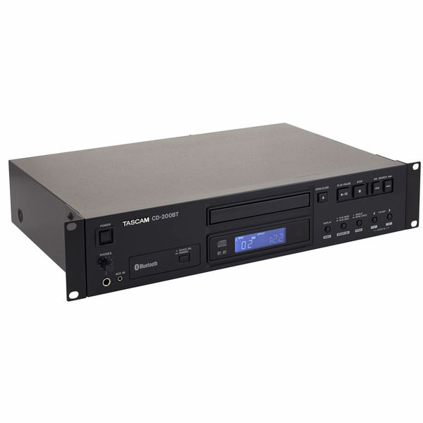 Tascam CD200BT - CD Player, con Bluetooth, 19" - https://www.cromaonline.cl/