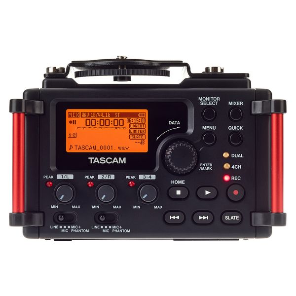 Tascam DR60D MKII - Grabador de 4 pistas para DSLR - https://www.cromaonline.cl/