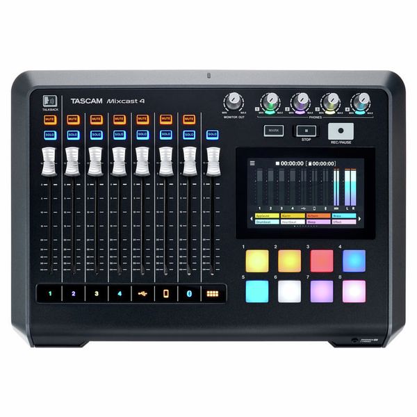 TASCAM Mixcast 4 - mixer para podcast y streaming