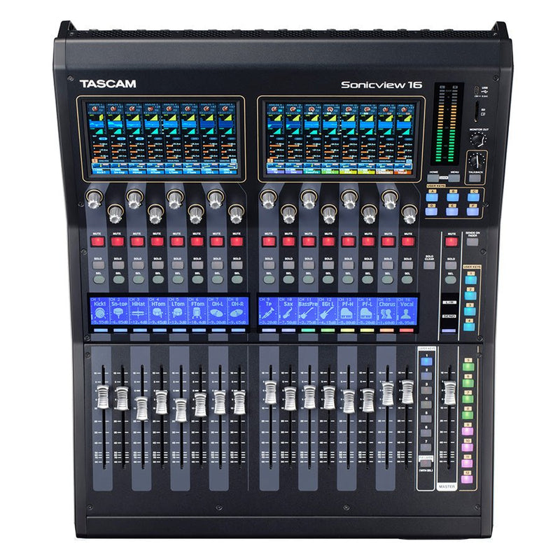 Tascam Sonicview 16XP - Mixer digital y grabador multipista (PRE-ORDER)!!! - https://www.cromaonline.cl/