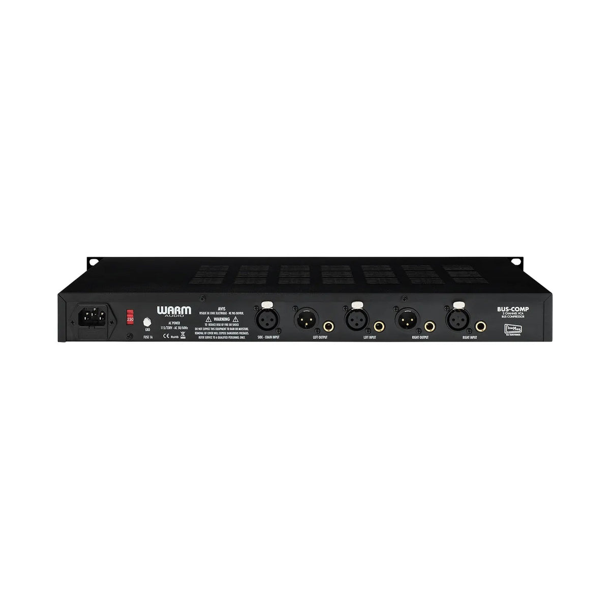 Warm Audio BUS-COMP - detalle del compresor VCA analógico