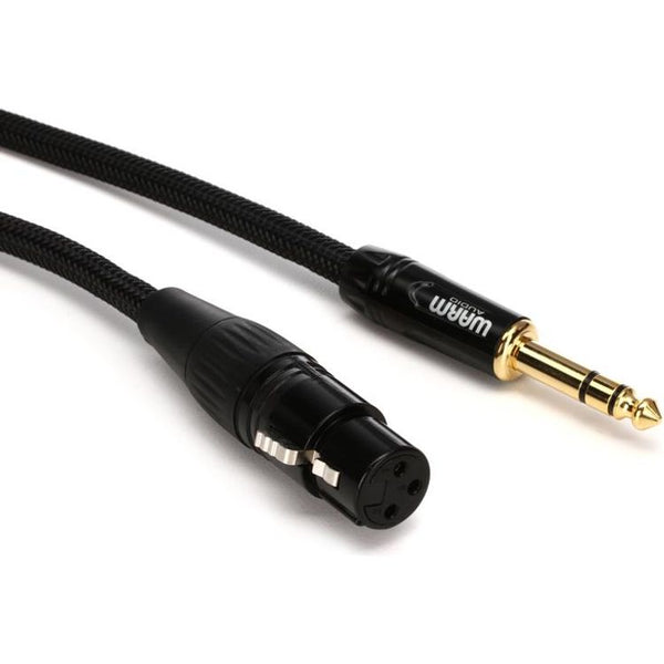 Warm Audio ProXLRF-TRS3 - Cable XLRF a TRS de 0.9mt - https://www.cromaonline.cl/