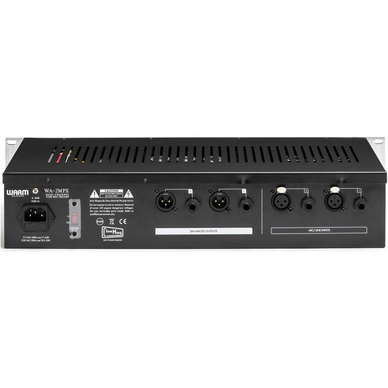 Warm Audio WA 2MPX - Preamplificador de 2 canales a tubo - https://www.cromaonline.cl/