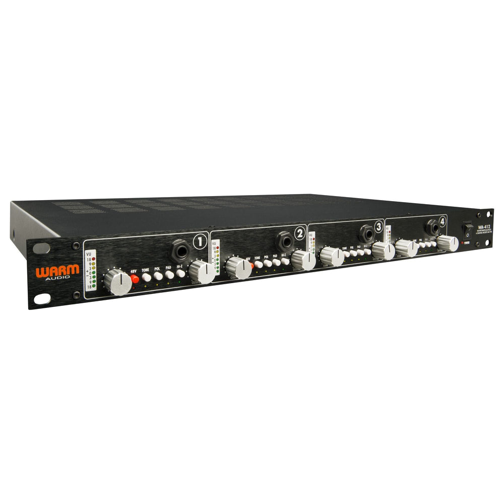 Warm Audio WA-412 - vista alternativa del preamplificador