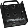 Whirlwind PB06 - Caja de prensa, 1 entrada de linea, 6 salidas nivel de micrófono